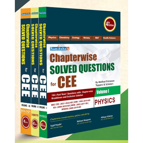 Chapterwise SOLVED QUESTIONS for CEE